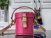 Fortok Louis Vuitton Astor Bag Pink M24102 12x14.2x12cm - 1