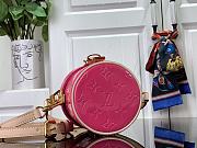 Fortok Louis Vuitton Astor Bag Pink M24102 12x14.2x12cm - 5