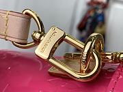 Fortok Louis Vuitton Astor Bag Pink M24102 12x14.2x12cm - 4