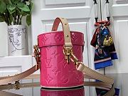 Fortok Louis Vuitton Astor Bag Pink M24102 12x14.2x12cm - 2