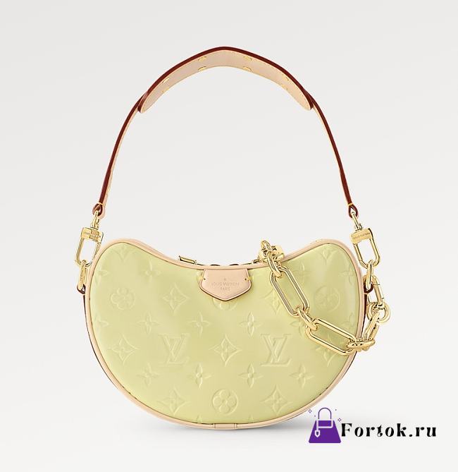 Fortok Louis Vuitton Croissant PM Bag Yellow M24020 21x13x7cm - 1