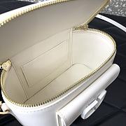 Fortok Valentino Garavani Leather Loco Vanity Case in White 16.5x10x7.5cm - 6