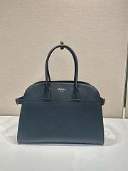 Fortok Prada Black Leather Tote Bag 1BG508 40x29x20cm - 1