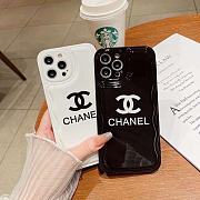 Fortok Chanel Wave Airbag Phone Case White/Black - 1