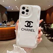 Fortok Chanel Wave Airbag Phone Case White/Black - 6