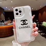 Fortok Chanel Wave Airbag Phone Case White/Black - 5