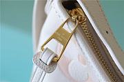 Fortok Louis Vuitton CarryAll PM Bag Bicolor Monogram Imprint Leather M24141 29×12×24cm - 6