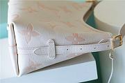 Fortok Louis Vuitton CarryAll PM Bag Bicolor Monogram Imprint Leather M24141 29×12×24cm - 4