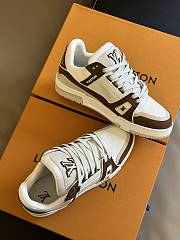 Fortok Louis Vuitton Moka Trainers White/Brown - 6