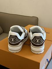 Fortok Louis Vuitton Moka Trainers White/Brown - 5