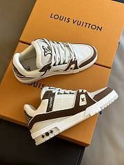 Fortok Louis Vuitton Moka Trainers White/Brown - 3