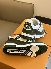 Fortok Louis Vuitton Moka Trainers White/Green - 6