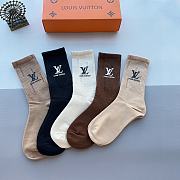 Fortok Louis Vuitton Silicone Socks Set - 1