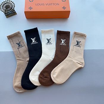 Fortok Louis Vuitton Silicone Socks Set