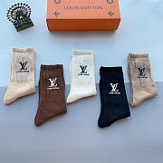 Fortok Louis Vuitton Silicone Socks Set - 4