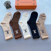 Fortok Louis Vuitton Silicone Socks Set - 3