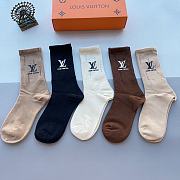 Fortok Louis Vuitton Silicone Socks Set - 2