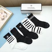 Fortok Chanel Socks Set - 6