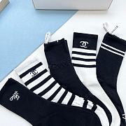 Fortok Chanel Socks Set - 2