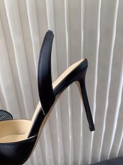 Fortok Mach & Mach Le Cadeau Slingback Pumps Black 9cm - 4