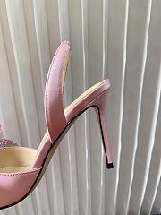 Fortok Mach & Mach Le Cadeau Slingback Pumps Light Pink 9cm - 4