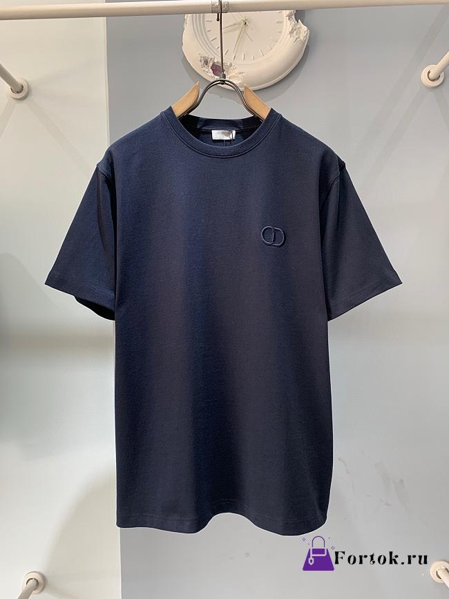 Fortok Dior Men T-shirt in Black - 1