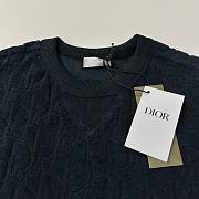 Fortok Dior Oblique T-Shirt in Black - 6