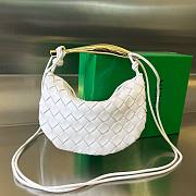 Fortok Bottega Veneta Mini Sardine Bag White 20x12x2.5cm - 1