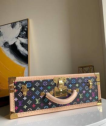 Fortok Louis Vuitton Box Black 45cm