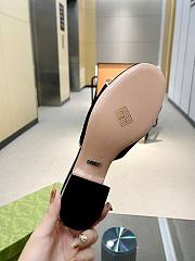 Fortok Gucci Rose Heel Sandals in Black - 3