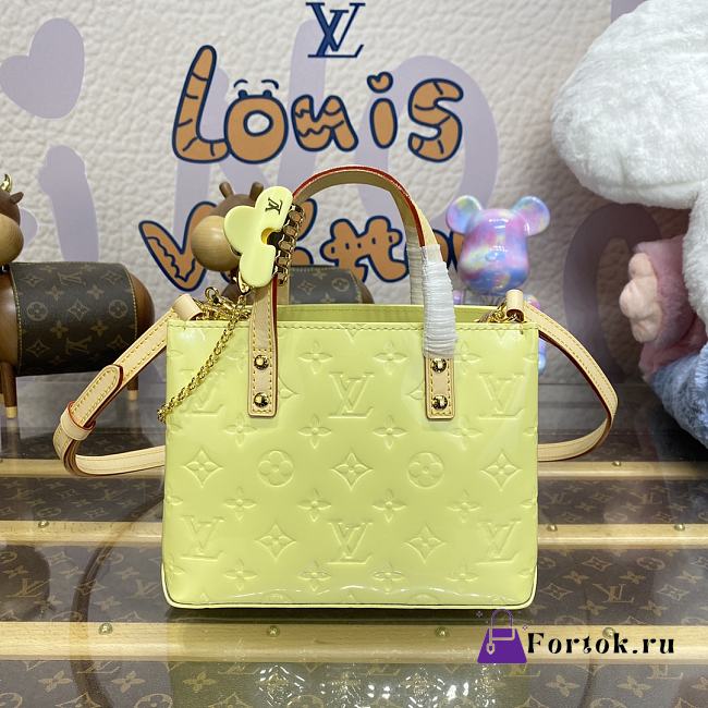 Fortok Louis Vuitton Reade PM Bag Yellow M24028 22x16.5x11cm - 1