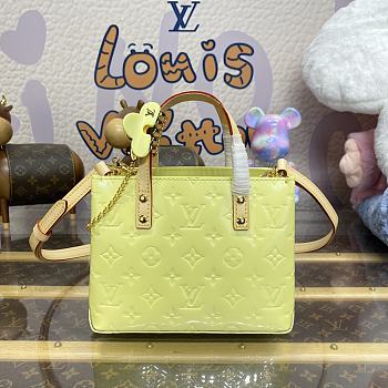 Fortok Louis Vuitton Reade PM Bag Yellow M24028 22x16.5x11cm