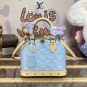 Fortok Louis Vuitton Alma BB Bag Blue M24062 23.5x17.5x11.5cm - 1