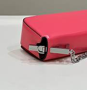 Fortok Fendi First Sight Handbag in Pink 8609 22.5x5x10.5cm - 4
