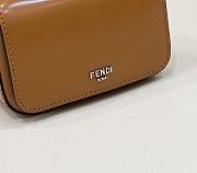 Fortok Fendi First Sight Handbag in Brown 8609S 13x5x8cm - 5