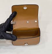 Fortok Fendi First Sight Handbag in Brown 8609S 13x5x8cm - 6
