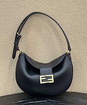 Fortok Fendi Cookie Hobo Bag Black 8373 30×1×23cm - 1