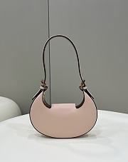 Fortok Fendi Cookie Mini Hobo Bag Pink 8556 19x3.5x10cm - 3