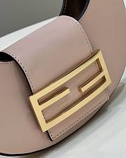 Fortok Fendi Cookie Mini Hobo Bag Pink 8556 19x3.5x10cm - 2