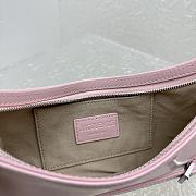 Fortok Jacquemus Pink Le Bisou Ceinture Bag Belted Shoulder Bag 2081 27x11x3cm - 4