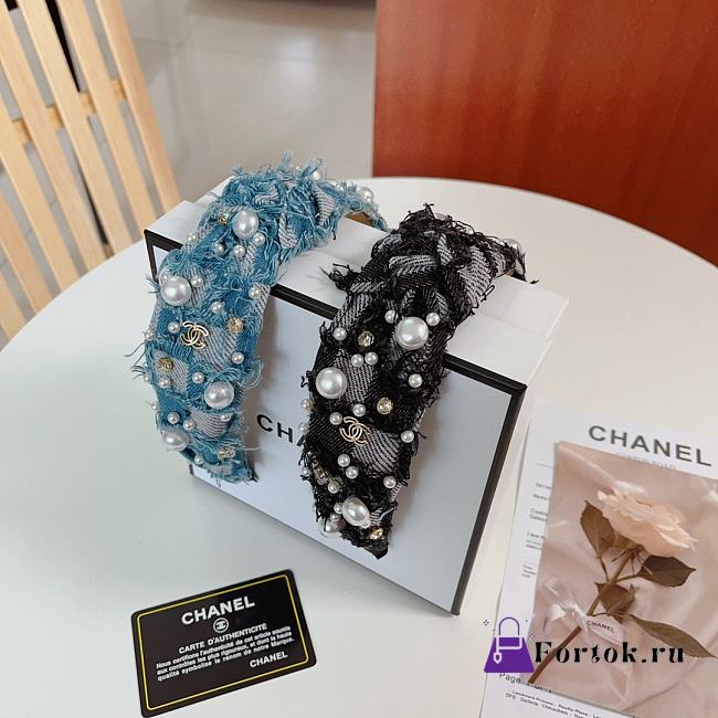 Fortok Chanel Peal Headbank Black/Denim - 1