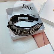 Fortok Dior Headband Black/Blue - 4