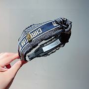 Fortok Dior Headband Black/Blue - 5