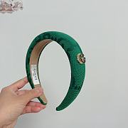 Fortok Gucci GG Headband Brown/Green - 5