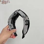 Fortok Chanel CC Headband Brown/Black - 6