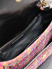 Fortok Saint Laurent Niki Tweed Shoulder Bag Multicolor 633158 28×20.5×8.5cm - 2