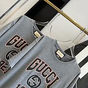 Fortok Gucci 1921 Printed T-shirt Grey - 5