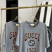 Fortok Gucci 1921 Printed T-shirt Grey - 3