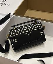 Fortok Balmain B-Buzz Monogram Shoulder Bag 19x12x7.5cm - 3