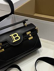 Fortok Balmain B-Buzz Black Shoulder Bag 19x12x7.5cm - 2